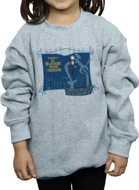 Produktbild Disney Nightmare Before Christmas Jack And The Well Sweatshirt Mädchen (152, 158)
