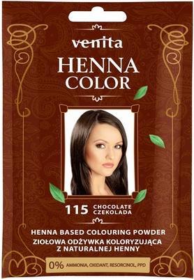 Produktbild Venita - Henna Color Herbal Coloring Conditioner From Natural Henna 115 Chocolate 25G