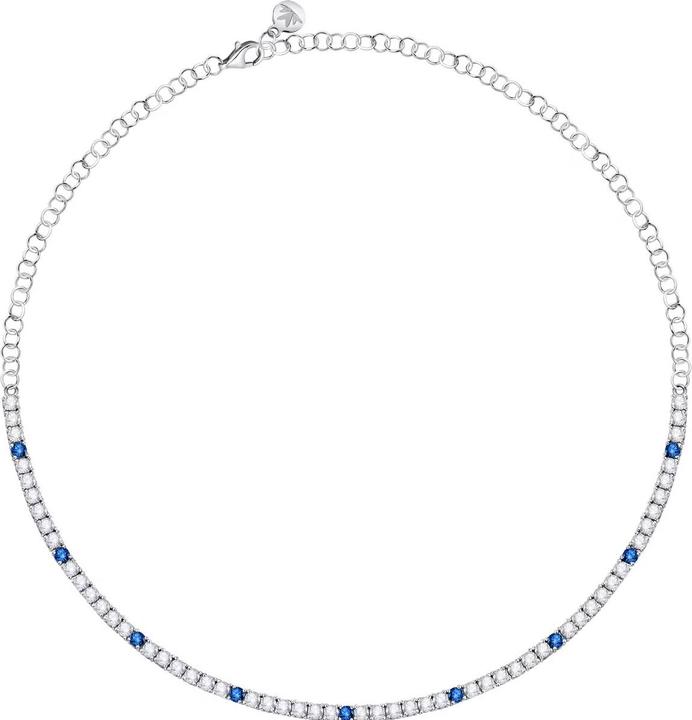 Produktbild Morellato Elegant silver necklace with zircons Tesori SAIW136 (Silber 925)