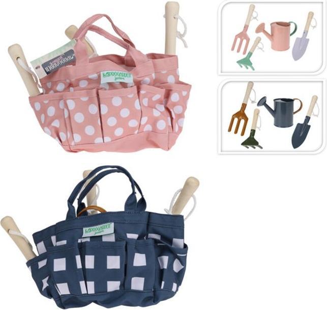 Actual product image Kids Garden Bag 5 pcs assorted 16x11x14cm