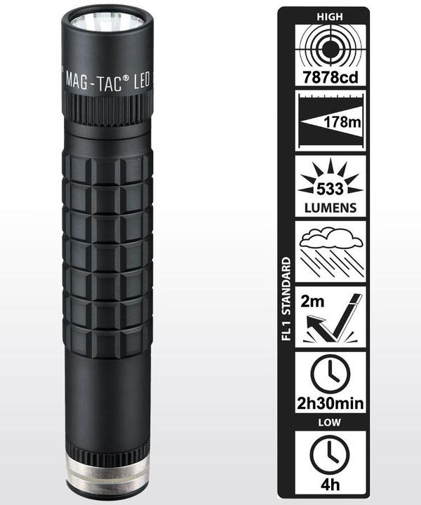 Productafbeelding Maglite Mag-Tac (14.80 cm, 533 lm)
