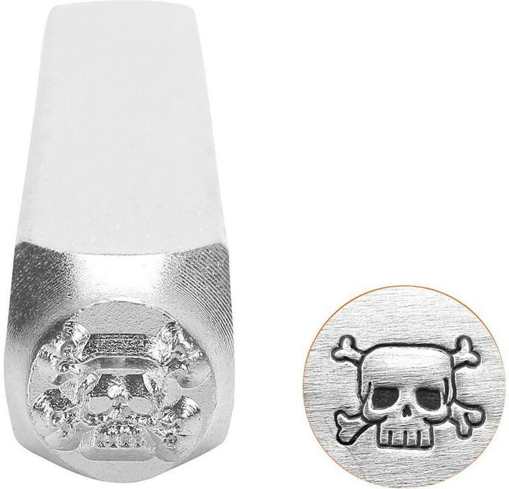 Immagine prodotto ImpressArt Timbro a rilievo 6 mm teschio