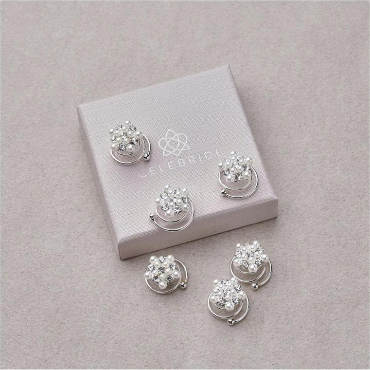 Image du produit Trisa Celebride Curlies avec perles blanches et strass