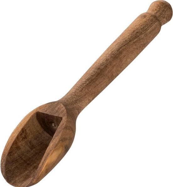 Peugeot Bali Black Cast-Iron Pepper Mill & Salt Cellar With Wooden Tray Gift Boxed With Wooden Spice Scoop