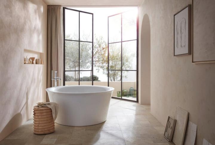 Produktbild Duravit Badewanne WHITE TULIP d= 1400mm, freistehend weiss (330 l, 140 cm, 140 cm)