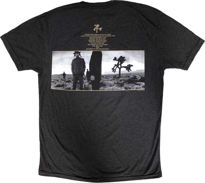 Image du produit U2 - T-shirt JOSHUA TREE DATES - Adulte (S)