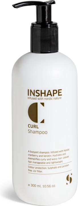 Biomed Inshape - CURL Shampoo - 300 ml (300 ml, Flüssiges Shampoo)
