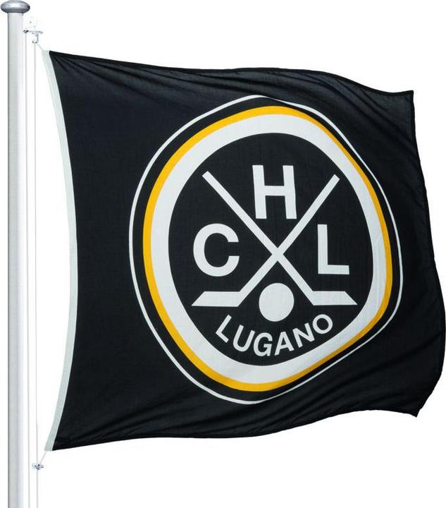 Immagine prodotto Keller Fahnen Sportfahne HC Lugano official Superflag® 150x150 cm