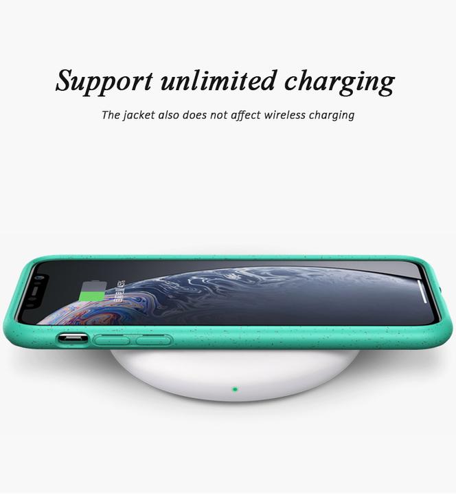 Immagine prodotto cyoo BioCase - iPhone 11 - Turchese - Custodia rigida - Biodegradabile