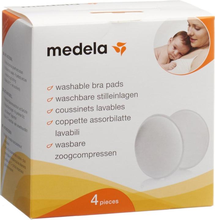 Produktbild Medela Waschbare Stilleinlagen (4 x)