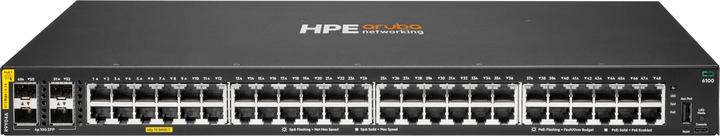 Aruba HPE Networking CX 6100 48G Class4 PoE 4SFP+ 740W Switch (48 Ports)