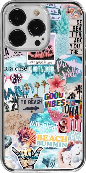 Produktbild PhoneLook Hülle transparent Summer 20 collage (Apple iPhone 13 Pro)