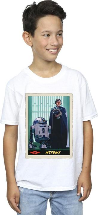 Immagine prodotto Star Wars The Mandalorian MTFBWY Maglietta Ragazzi (140, 146)