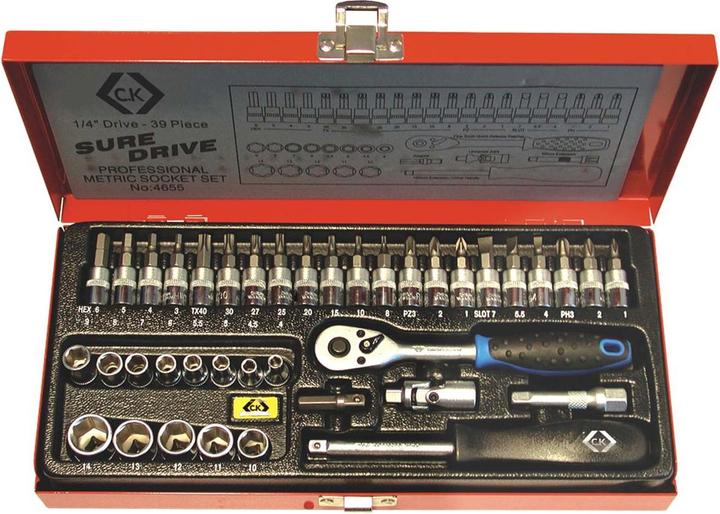 C.K Magma Socket wrench set metric 1/