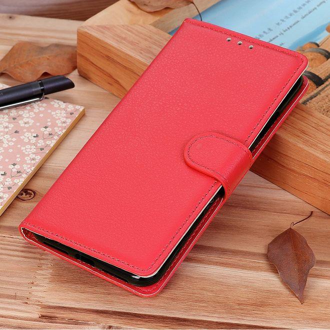 Produktbild MU Classic Litchi Leder Bookcover Series (Nokia C10, Nokia C20)