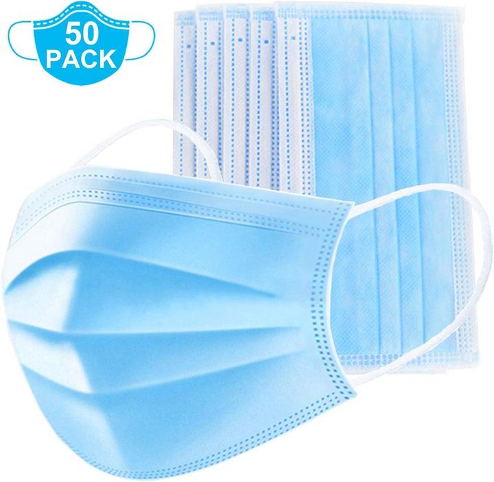 PhoneLook Gesichtsmasken Box Set von 50 chirurgischen Mundschutz Masken (50 x)
