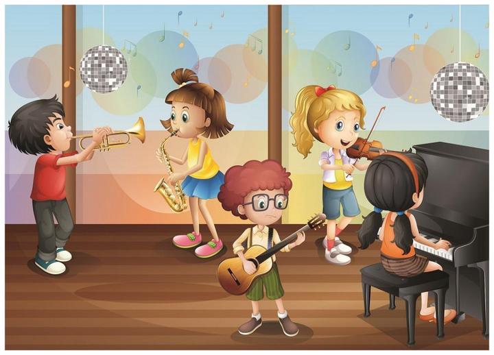 Immagine prodotto Heidi Cheese Line HeiDi Art Puzzle 100 pz. Orchestra per bambini 4510 grande (100 pezzi)