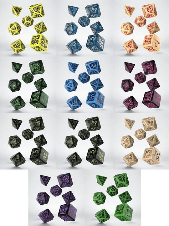 Image du produit Q Workshop SCTX1N - Appel de Cthulhu : Masques de Nyarlathotep, Jeu de dés (7)
