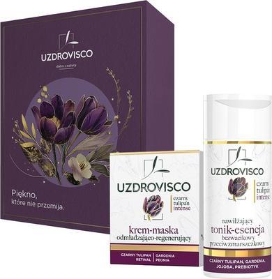 Image du produit Uzdrovisco Czarny Tulipan Intense Anti-Aging Regenerating Cream-Mask Set - 50ml Cream-Mask and 150ml Moisturizi (50 ml)