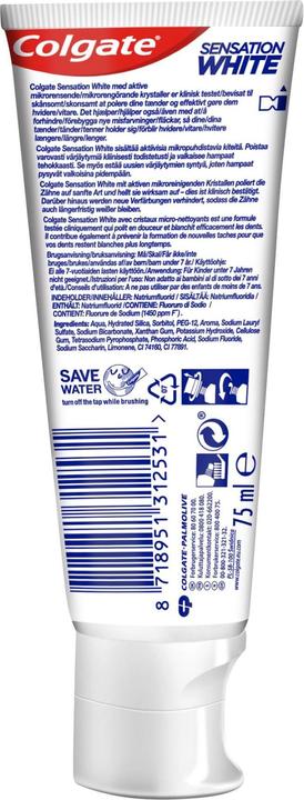 Immagine prodotto Colgate Sensation White (75 ml)