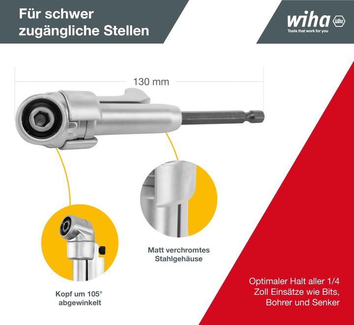 Produktbild Wiha Winkelschrauber (1/4")