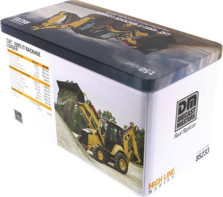 Actual product image Diecast Masters CAT 420F2 IT Backhoe Loader
