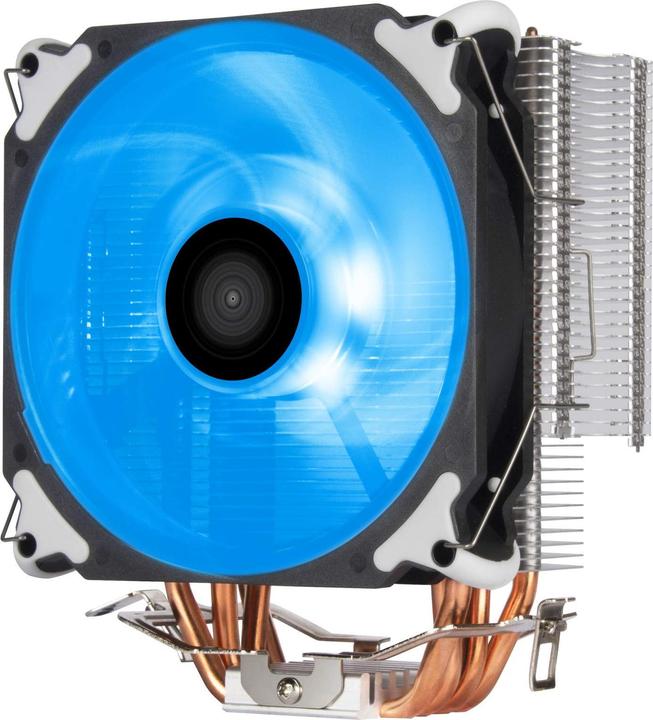 Image du produit Silverstone Technology SST-AR12-RGB - Refroidisseur CPU Argon à 4 caloducs, Direct Contact Heatpipe-Te (154 mm)