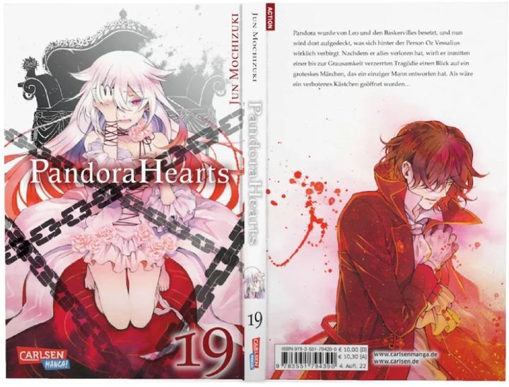 Produktbild Pandora Hearts, Band 19 (Deutsch, Jun Mochizuki, 2014)