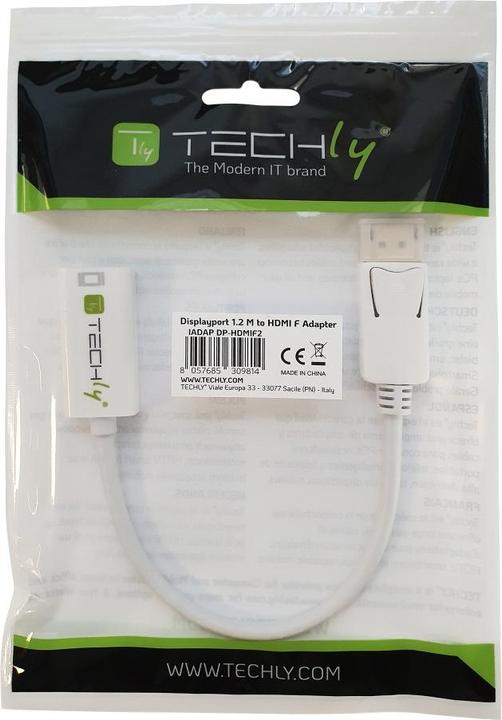 Produktbild Techly DisplayPort zu (HDMI, 15 cm)