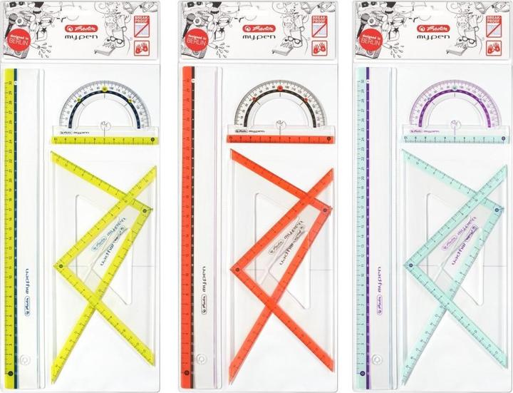 Produktbild Herlitz my.pen Geometrie-Set 4-teilig (300 mm)