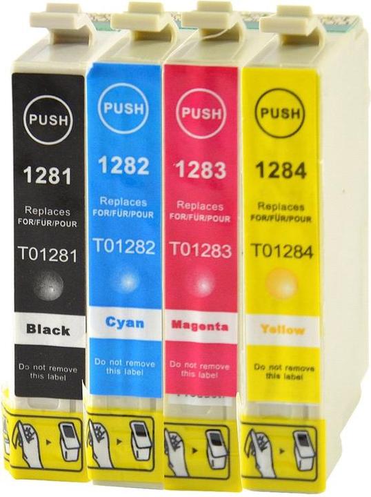 Actual product image Hermex Alternative ink cartridge to Epson T1281 (FC)