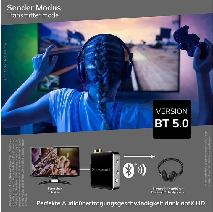 Image du produit Oehlbach BTR Evolution 5.0 (Emetteur & Récepteur)