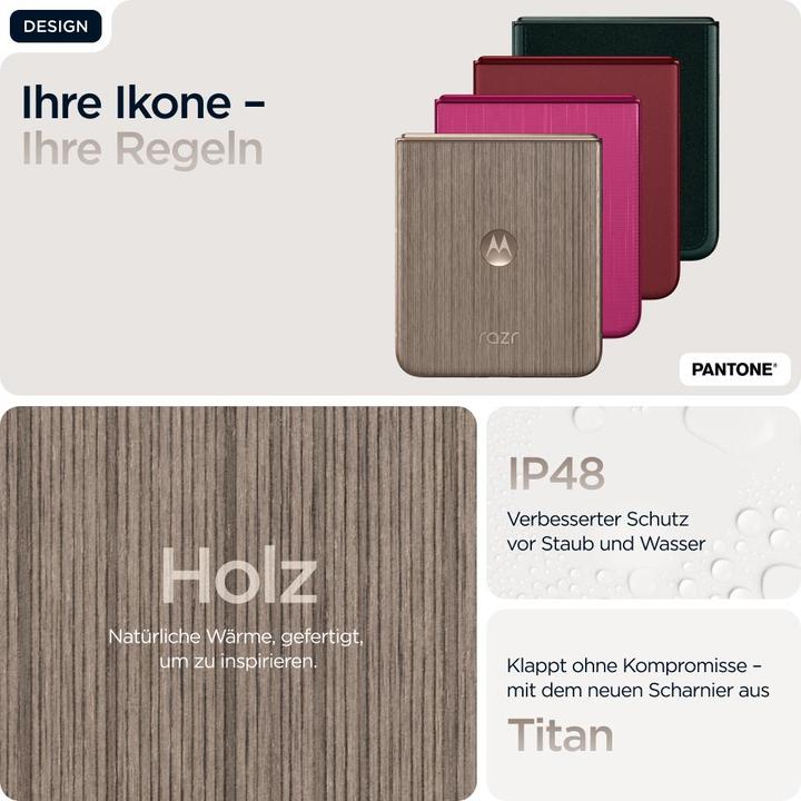 Productafbeelding Motorola Razr 60 Ultra (512 GB, Pantone bergpad, 6.96", SIM + eSIM, 50 Mpx, 5G)