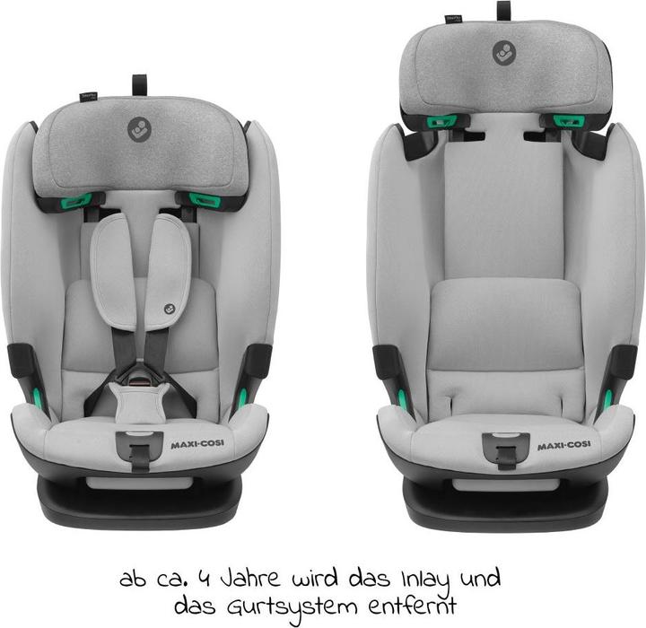 Actual product image Maxi-Cosi Titan Plus i-Size Authentic Grey (Child seat, ECE R129/i-Size Standard)