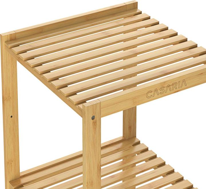 Actual product image Casaria Standing shelf (140 x 33 x 33 cm)
