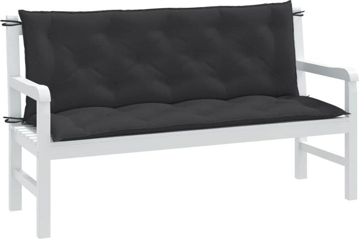 Image du produit VidaXL Coussins de banc de jardin 2 pcs. tissu (150 x 50 x 7 cm)
