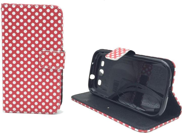 Produktbild König Design Schutz Hülle für Samsung Galaxy S3 / S3 Neo Polka Dot Rot Tasche + 1 Panzer Schutz Glas (Samsung Galaxy S3 Neo, Samsung Galaxy S3)