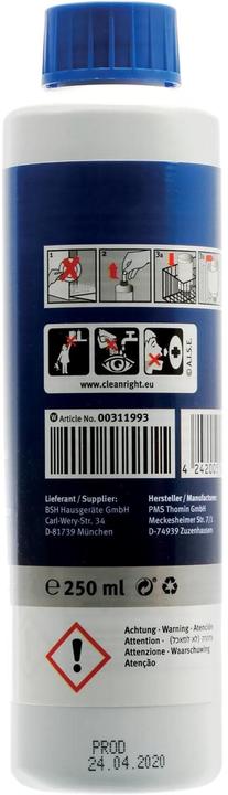 Siemens Dishwasher keeper (Liquid)