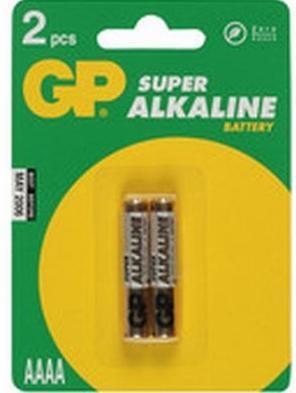 Immagine prodotto GP Batteries Super alcalina AAAA (2 pz., AAAA, 525 mAh)
