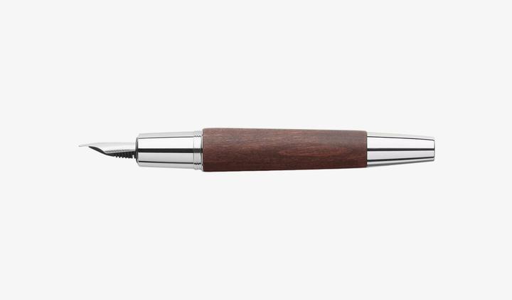 Actual product image Faber-Castell Fountain pen E-MOTION dark brown (Brown)