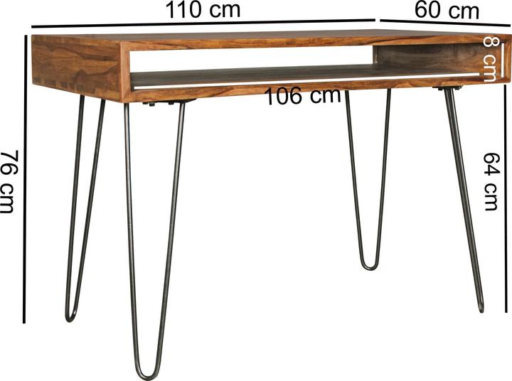Actual product image Wohnling Bagli (60 x 110 x 76 cm)