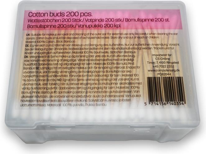 Produktbild Online Wattestäbchen (200 Stück)