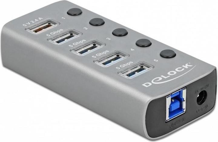 Produktbild Delock USB 3.2 Hub (USB-B, 5 Ports)