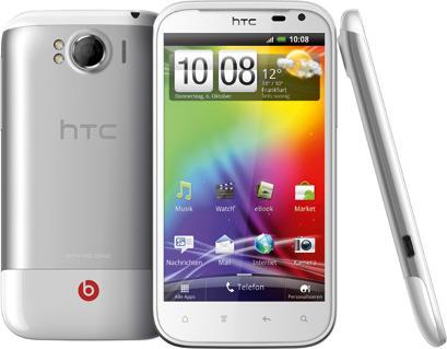 HTC Sensation XL - Bianco (16 GB, 4.70", 5 Mpx, 3G)