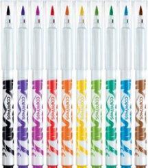 Produktbild Maped ColorPeps Brush (Orange, Rot, Grün, Weiss, Schwarz, Braun, Dunkelblau, Gelb, Rosa, Lila, Hellblau, Hellgrün, 10 x)