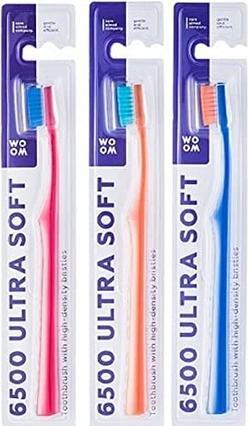 Immagine prodotto Woom Brand 6500 Spazzolino da denti ultra morbido 3 pezzi (3 x)
