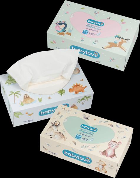 Produktbild dm babylove Babypflegetücher (100 Stück)