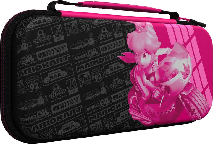 Actual product image PDP Travel Case Plus Glow Grand Prix Peach Switch bag (Switch, Switch Lite, Switch OLED)