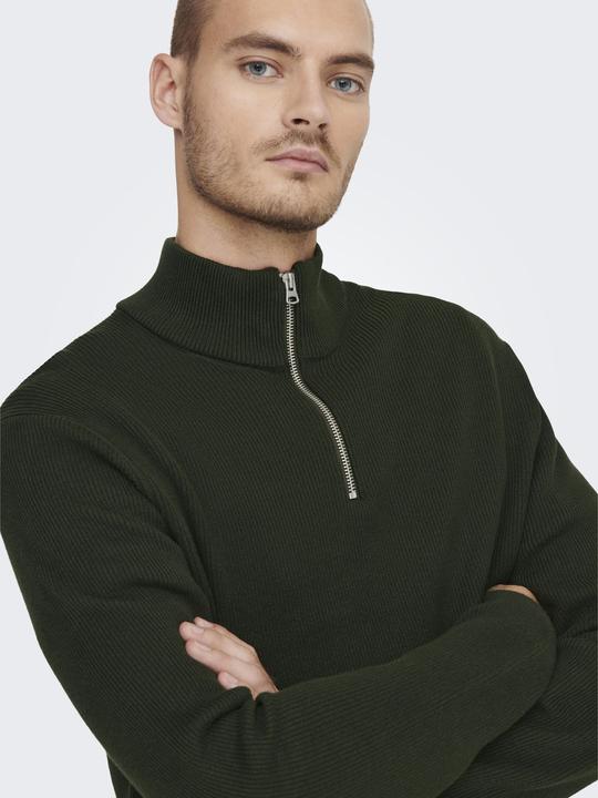 Actual product image Only & Sons High Neck Knit Sweater (XL)