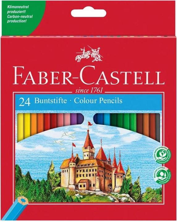 Faber-Castell Colour pencils Classic (Multicoloured, 24 x)